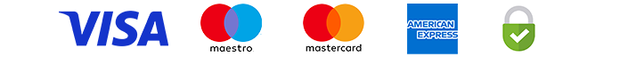 Visa Debit/Electron, Maestro, Mastercard, American Express and Dojo